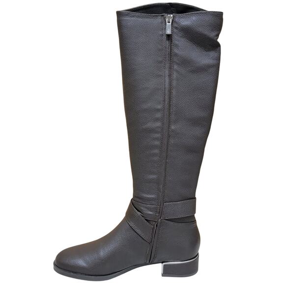 Kenneth Cole Women Branden Knee High Riding Boots Size US 5.5M Chocolate Brown - Picture 3 of 7